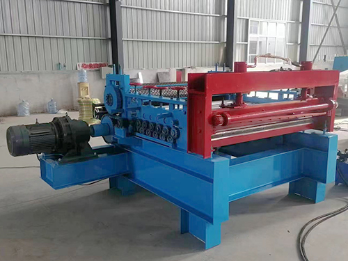 陕西凹凸花纹板压花机